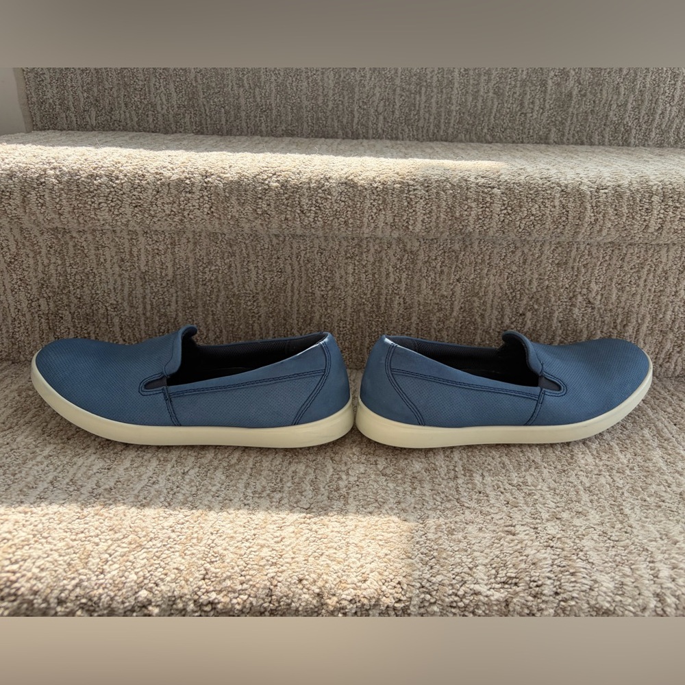 ECCO Barentz women's blue loafers. Size EU 39 (US 8-8.5) - Picture 6 of 8